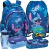 STITCH CP PLECAK COOLPACK SZKOLNY STICH DLA DZIEWCZYNY PATIO ZESTAW 5w1